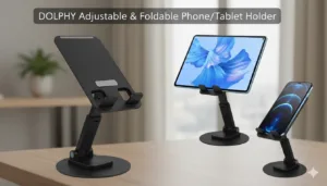 DOLPHY Adjustable & Foldable Phone/Tablet Holder
