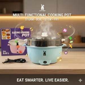 Electric Multi-functional Cooking Pot 5.8 L