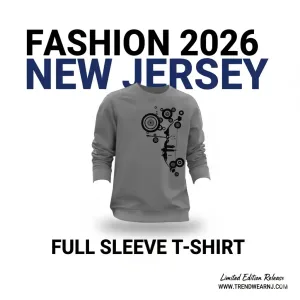 Fashion 2026 New Jersey Full Sleeve T-Shirt