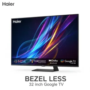 Haier 32 inch Google TV (Bezel Less)