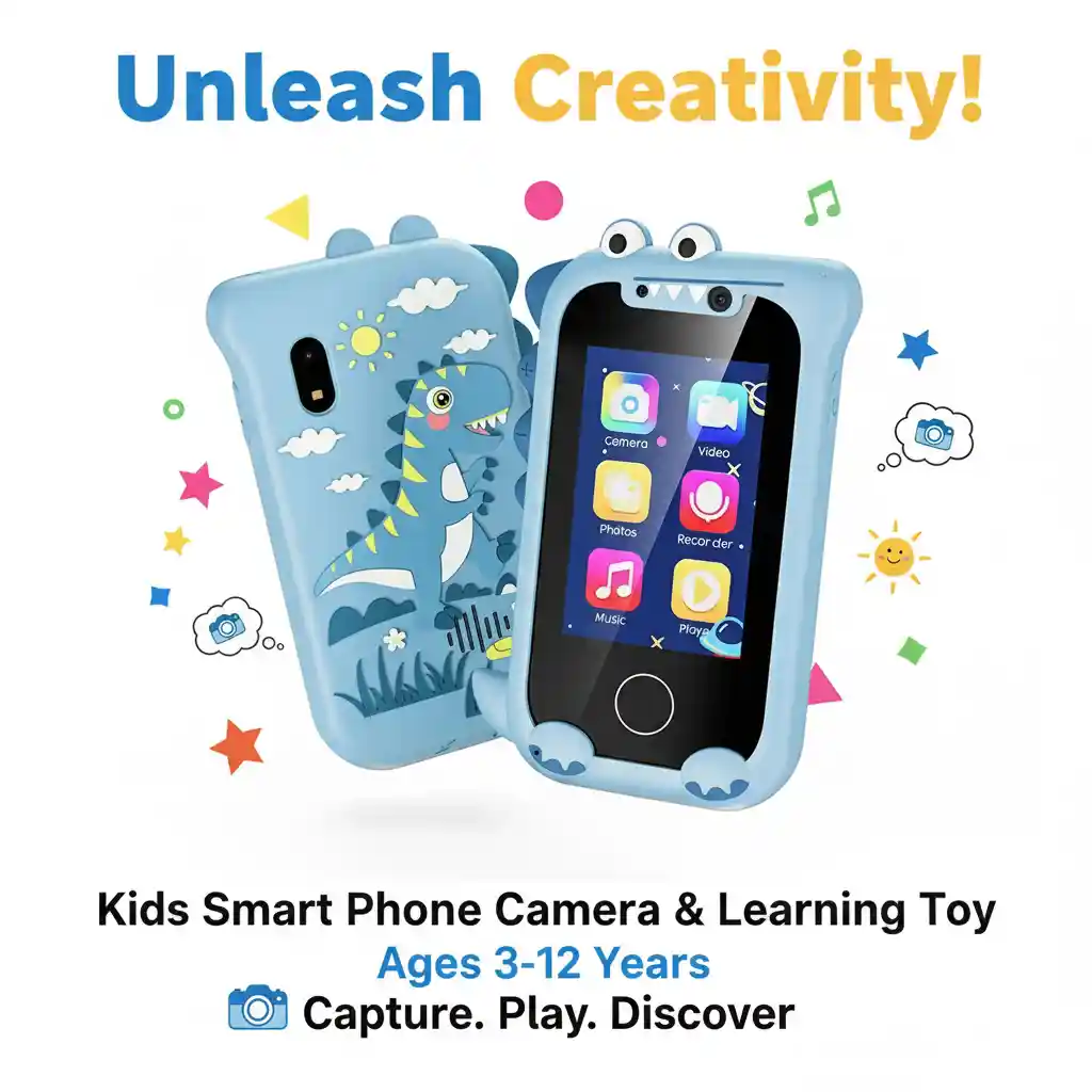 Kids Smart Phone Camera Learning Toy (3–12 Years) Kids Smart Phone Camera Learning Toy (3–12 Years)